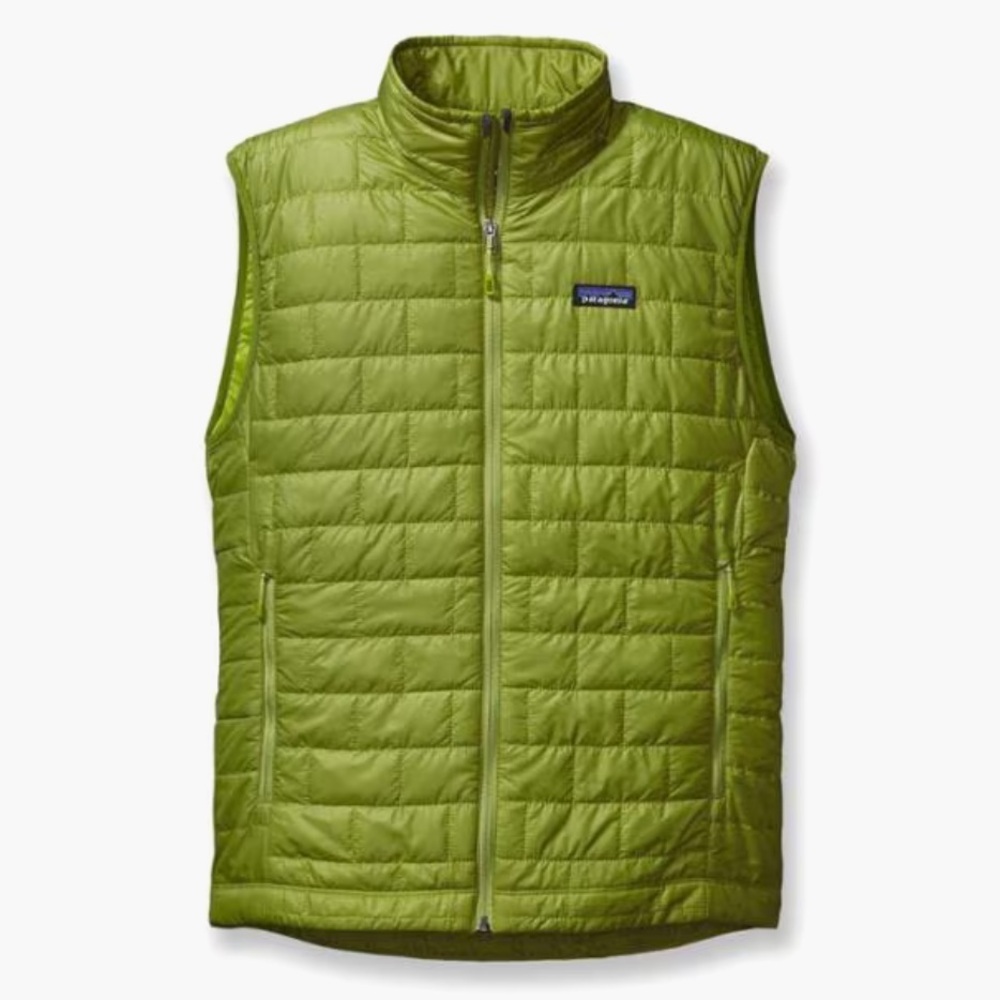 Patagonia Men’s Nano Puff Vest Supply Green Size L